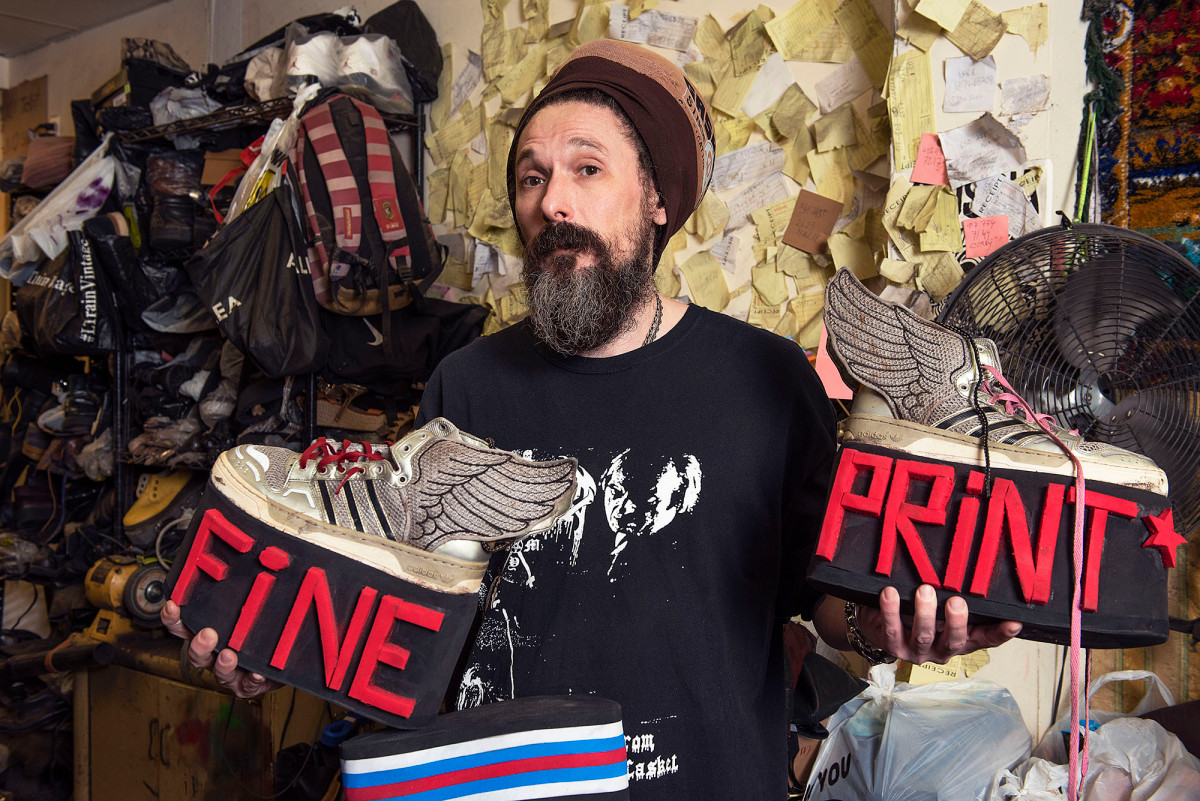 This tiny, 25-year-old shoe shop makes custom kicks for Madonna