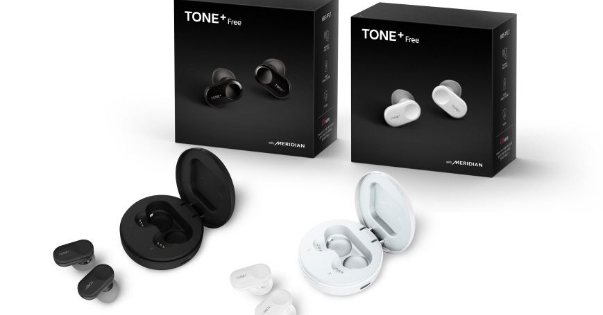 LG’s wireless earbuds include a UV light to keep them squeaky clean