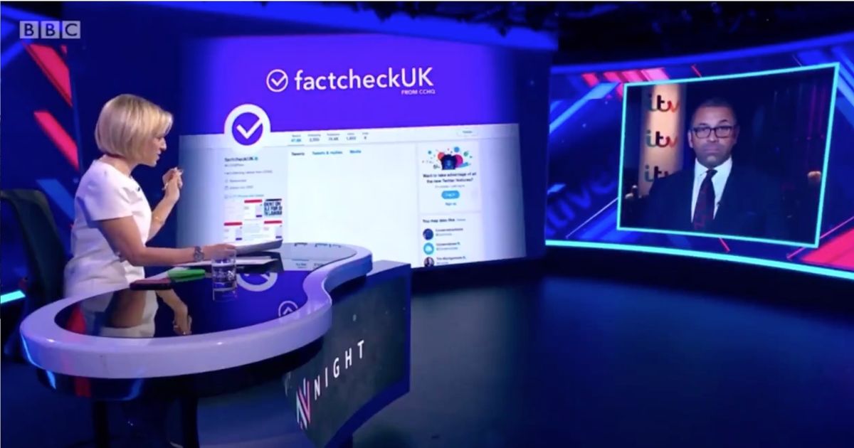 Emily Maitlis skewers Tory party chair over ‘misleading’ Twitter account