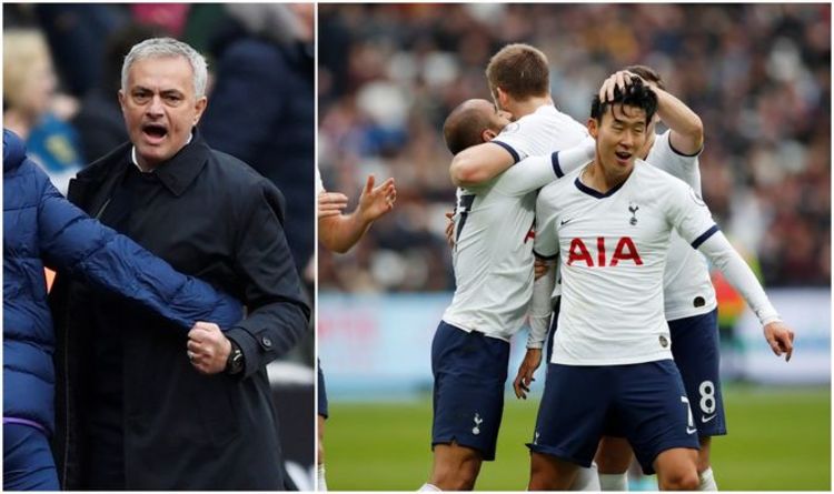 West Ham 0-2 Tottenham LIVE: Jose Mourinho delighted as Spurs score quick-fire double | Football | Sport