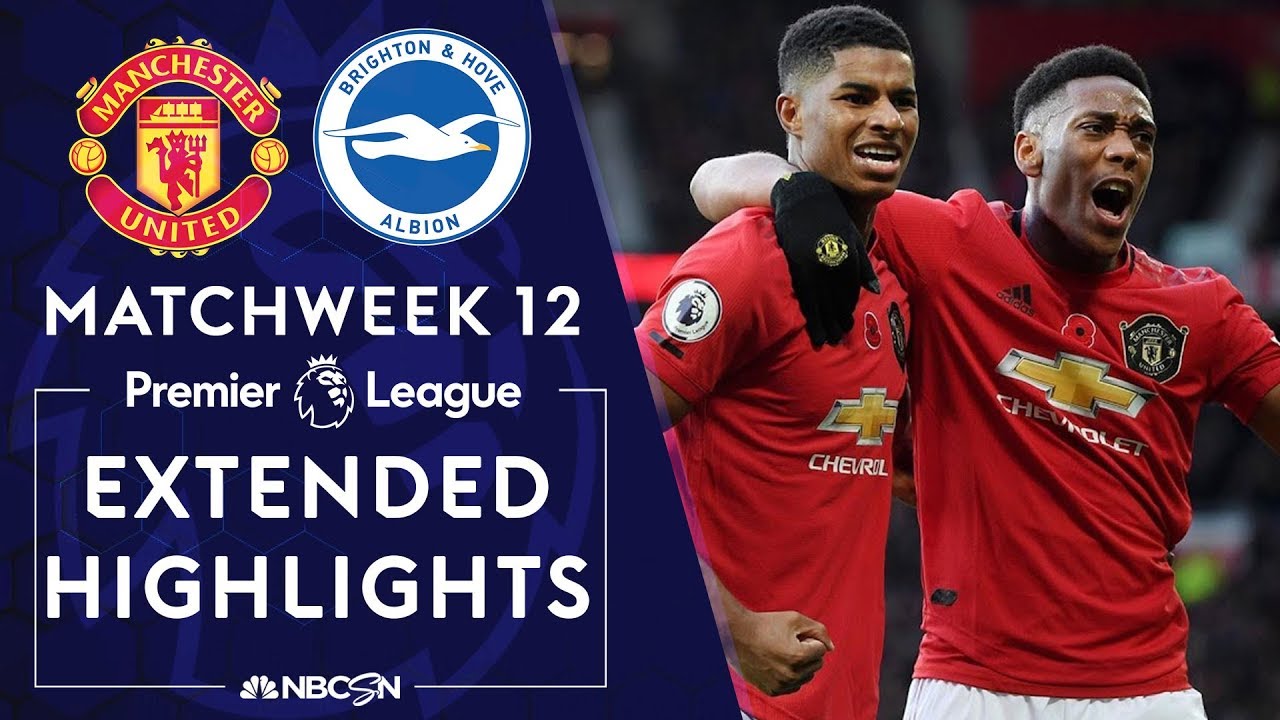 Manchester United v. Brighton | PREMIER LEAGUE HIGHLIGHTS | 11/10/19 | NBC Sports
