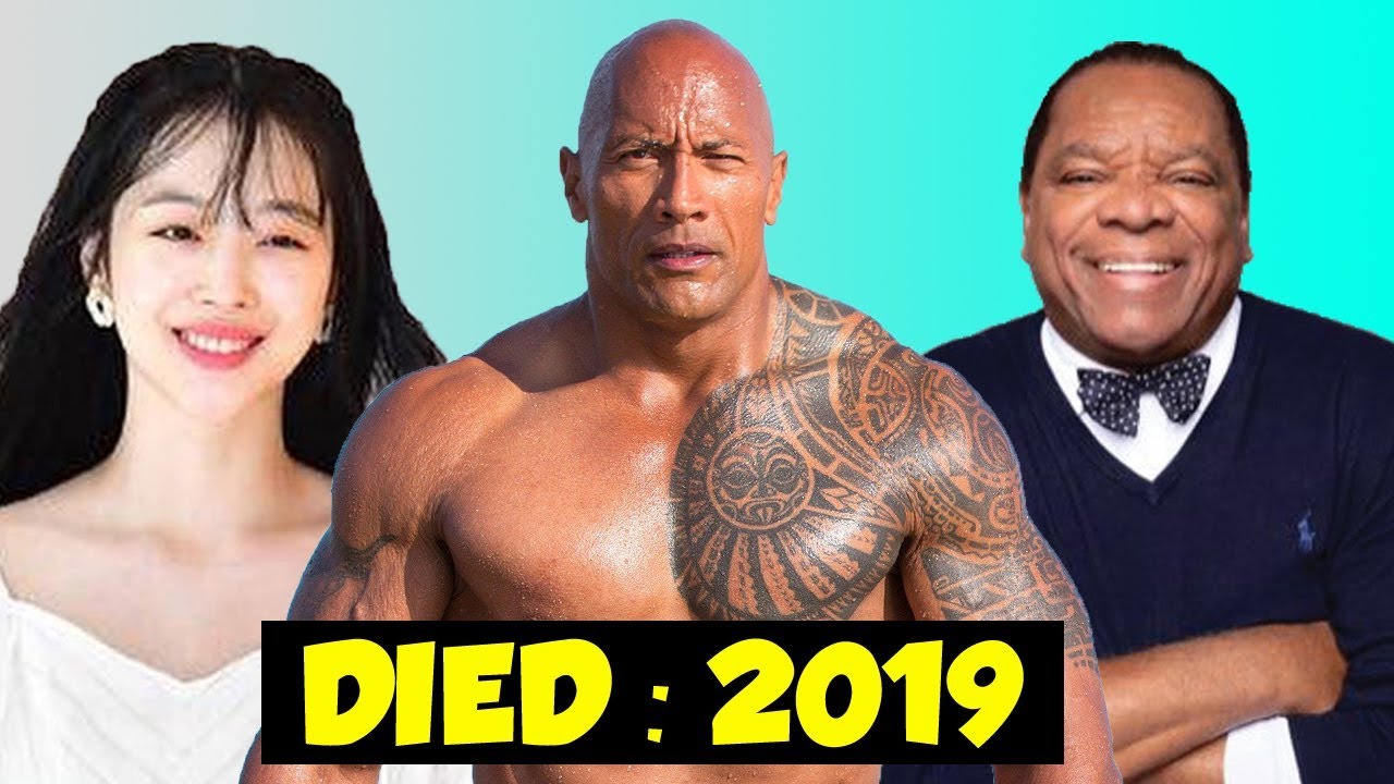 Famous Celebrities Who Died In 2019