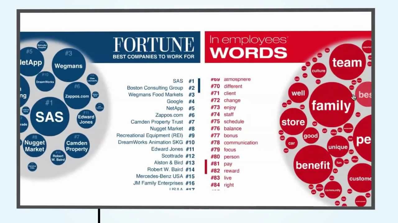 CNN Money Best Companies Visualization