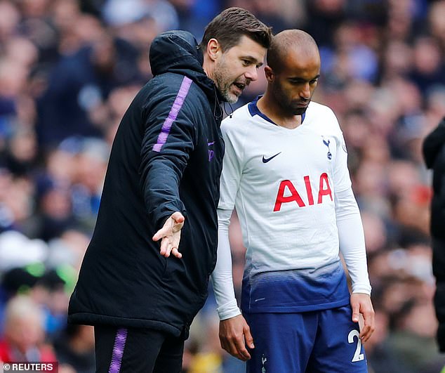 Lucas Moura suggests Mauricio Pochettino played him out of position as a striker