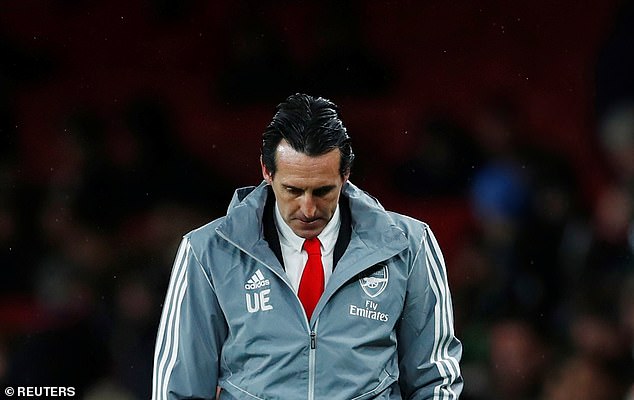 Arsenal boss Unai Emery on the brink of the sack