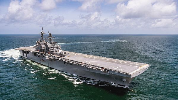 New F-35-armed Navy amphibious assault ship completes trials