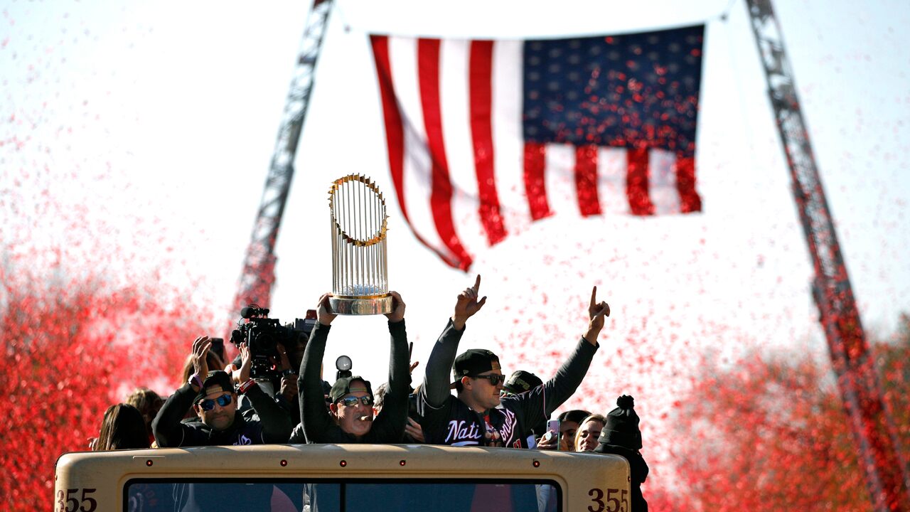 Thousands celebrate Washington Nationals World Series championship at parade, rally