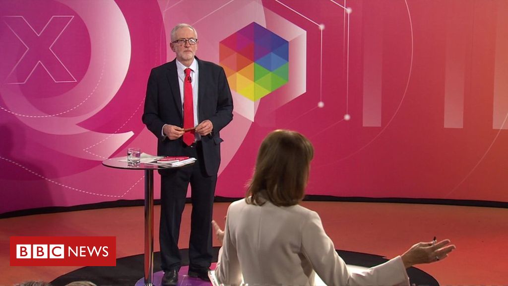 General election 2019: Corbyn clarifies Brexit stance on Question Time