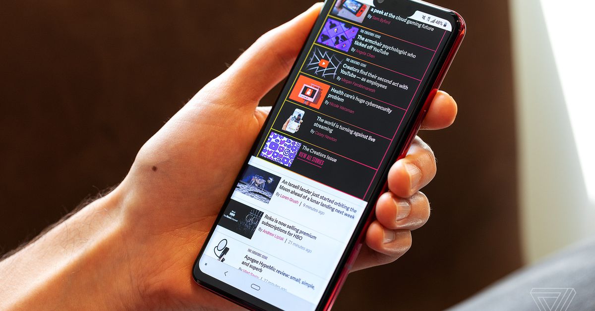 The Best Black Friday phone deal might be this LG G8 ThinQ for $400