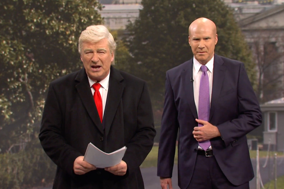 Will Ferrell plays Gordon Sondland to Alec Baldwin’s Donald Trump on SNL