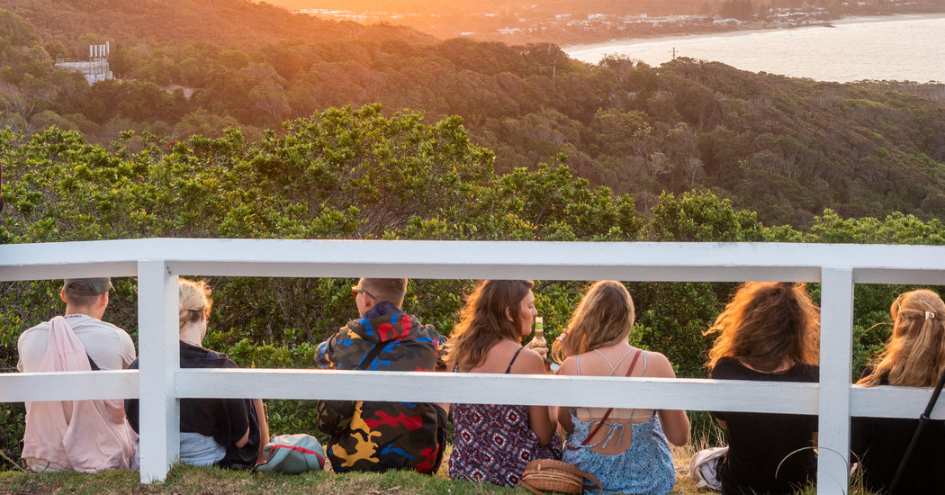 In Australia, Diving Right Into Summer
