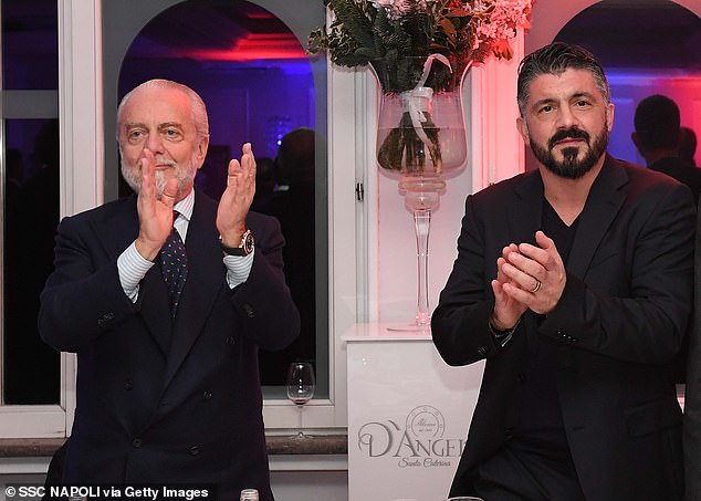 Napoli squad put recent tensions to one side for Christmas dinner with new boss Gennaro Gattuso