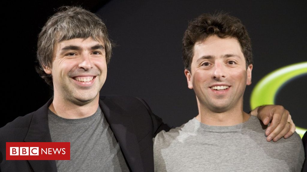 Google co-founders Larry Page and Sergey Brin step down from parent firm