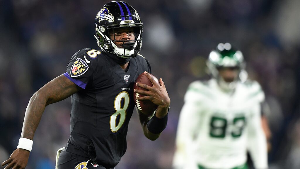 Ravens top Jets 42-21, clinch AFC North title on huge night for QB Lamar Jackson