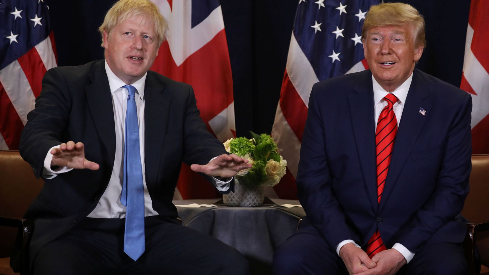 General election: Donald Trump congratulates Boris Johnson and promises ‘massive new trade deal’ | Politics News