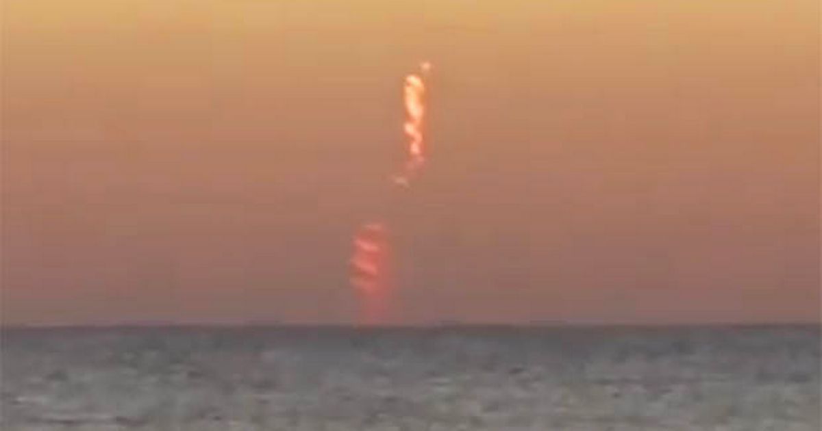 Numerous reports of mystery ‘rocket’ appearing over Florida coast on New Year’s Day