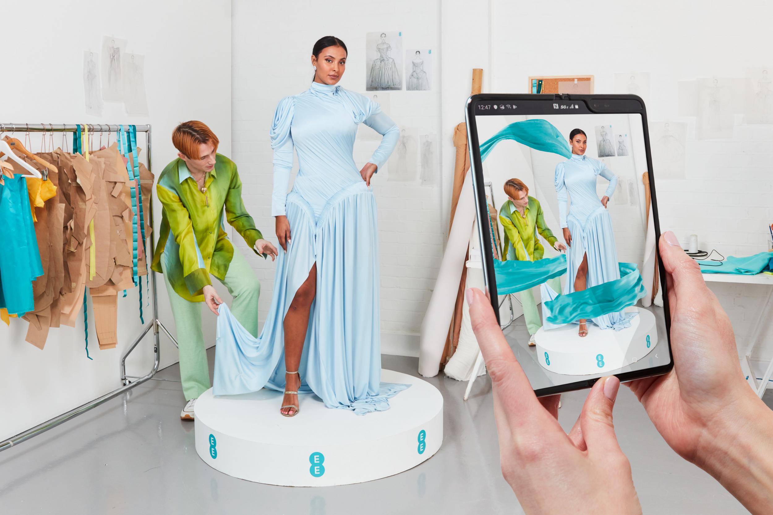 Maya Jama to wear world’s first 5G-powered augmented reality dress at this year’s BAFTA Film Awards