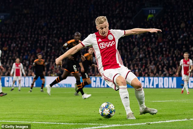 Ajax star Donny van de Beek dismisses links to Manchester United and Real Madrid