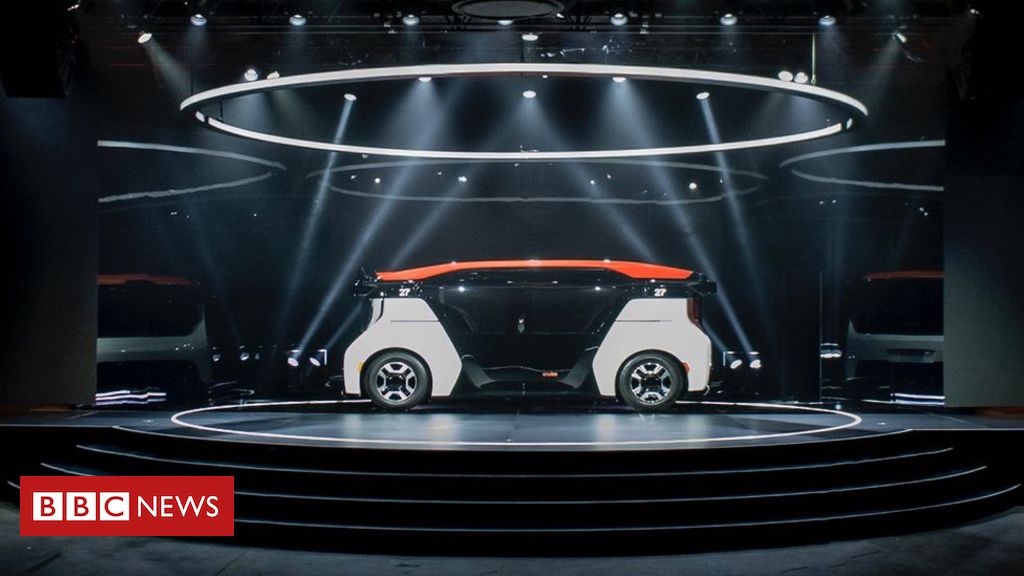 GM’s Cruise unveils its first driverless vehicle