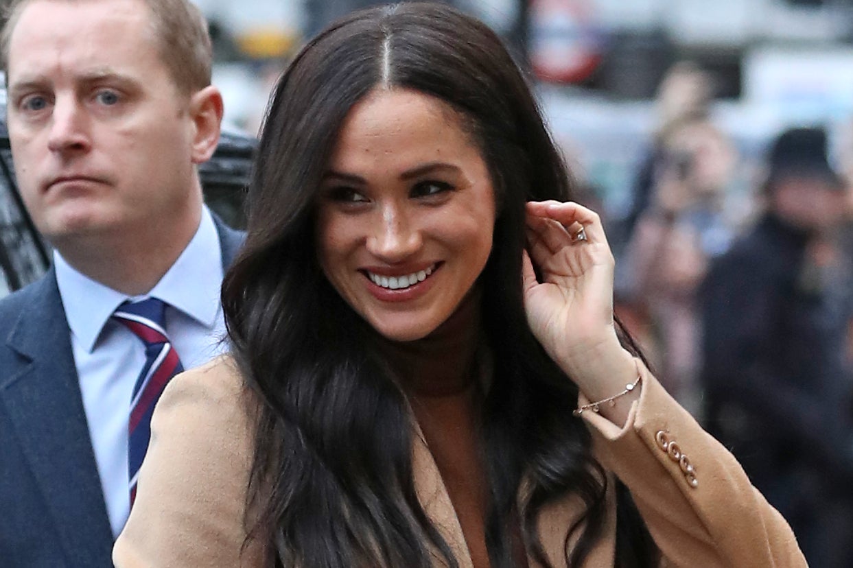 Meghan Markle wears vegan brand Stella McCartney for first public appearance of the decade