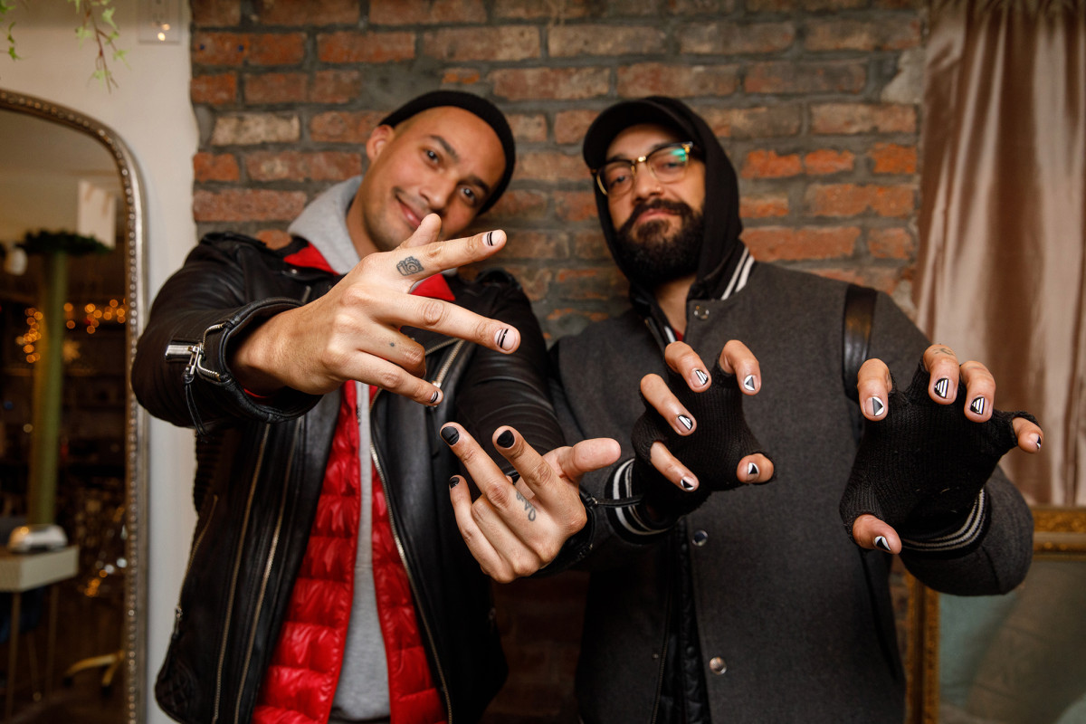 Fashionable millennial men in NYC are embracing nail art