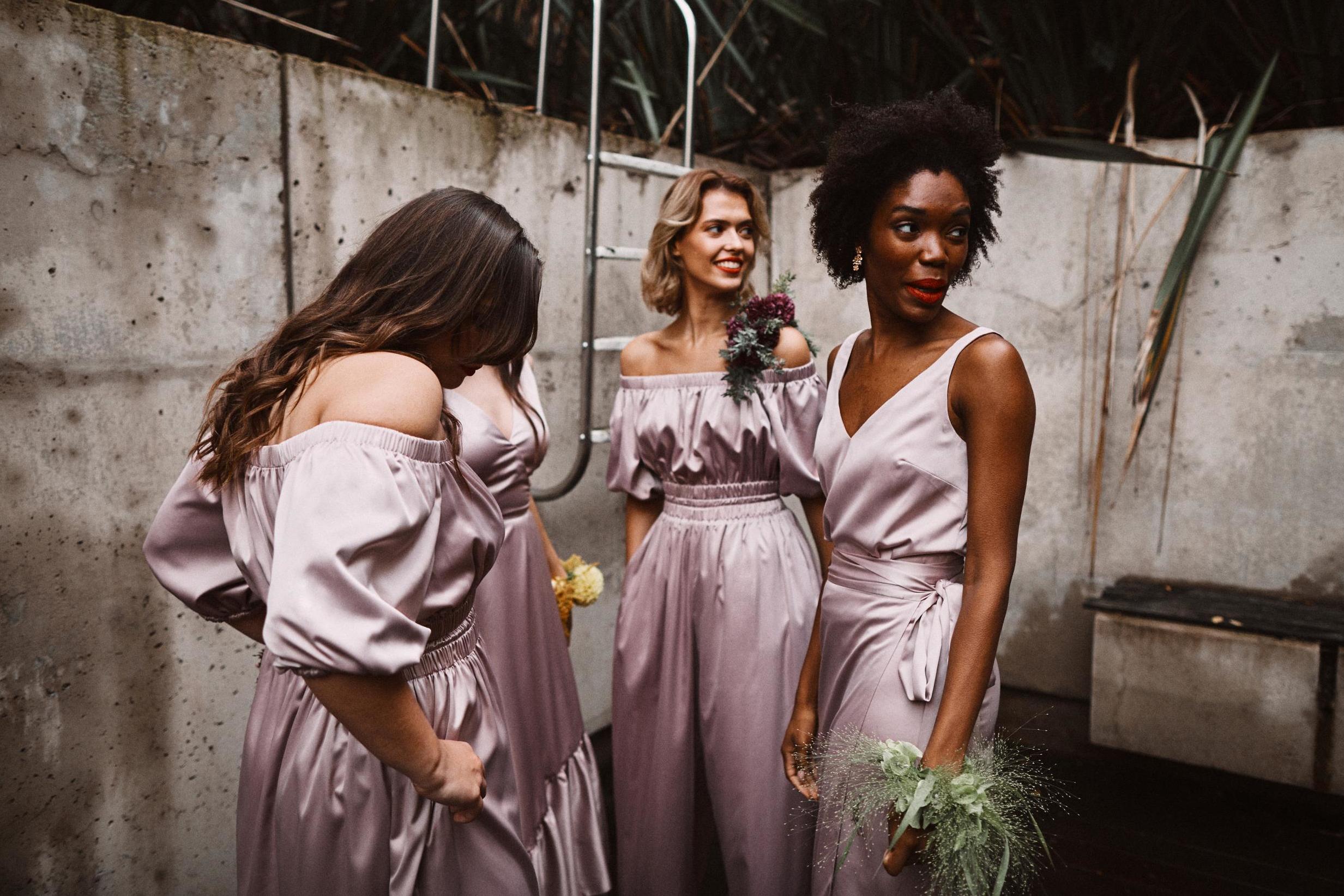 Bridal designer Kate Halfpenny launches a collection of bridesmaids outfits, created for women of all sizes