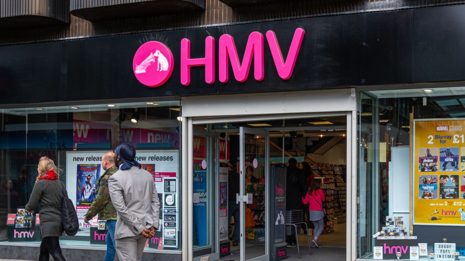 HMV and Debenhams become latest major retailers to close high street stores | Business News