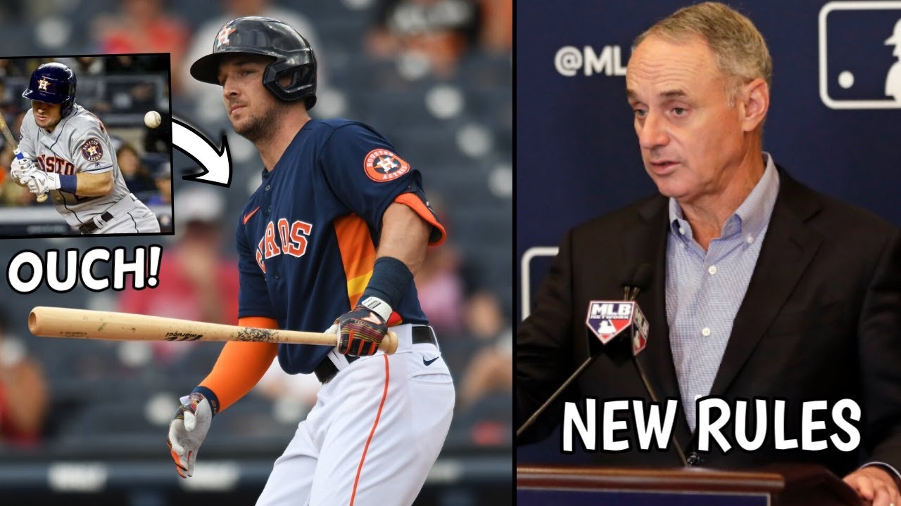 Alex Bregman HIT BY PITCH! George Springer Booed, MLB New Rules 2020.. (MLB News)