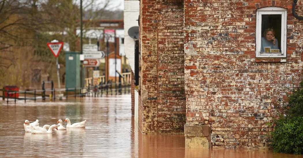 Britain Battered as ‘Weather Bomb’ Brings Travel Chaos