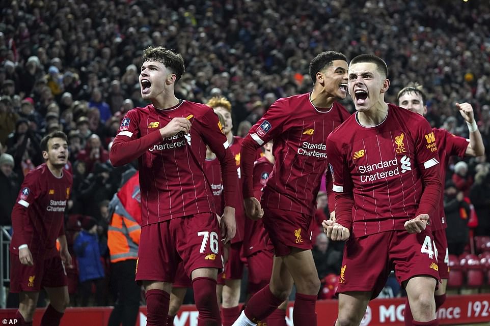 Liverpool 1-0 Shrewsbury: Kop kids send hosts into FA Cup fifth-round