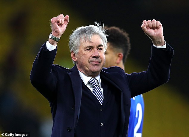 Everton boss Carlo Ancelotti already open to the idea of extending his contract