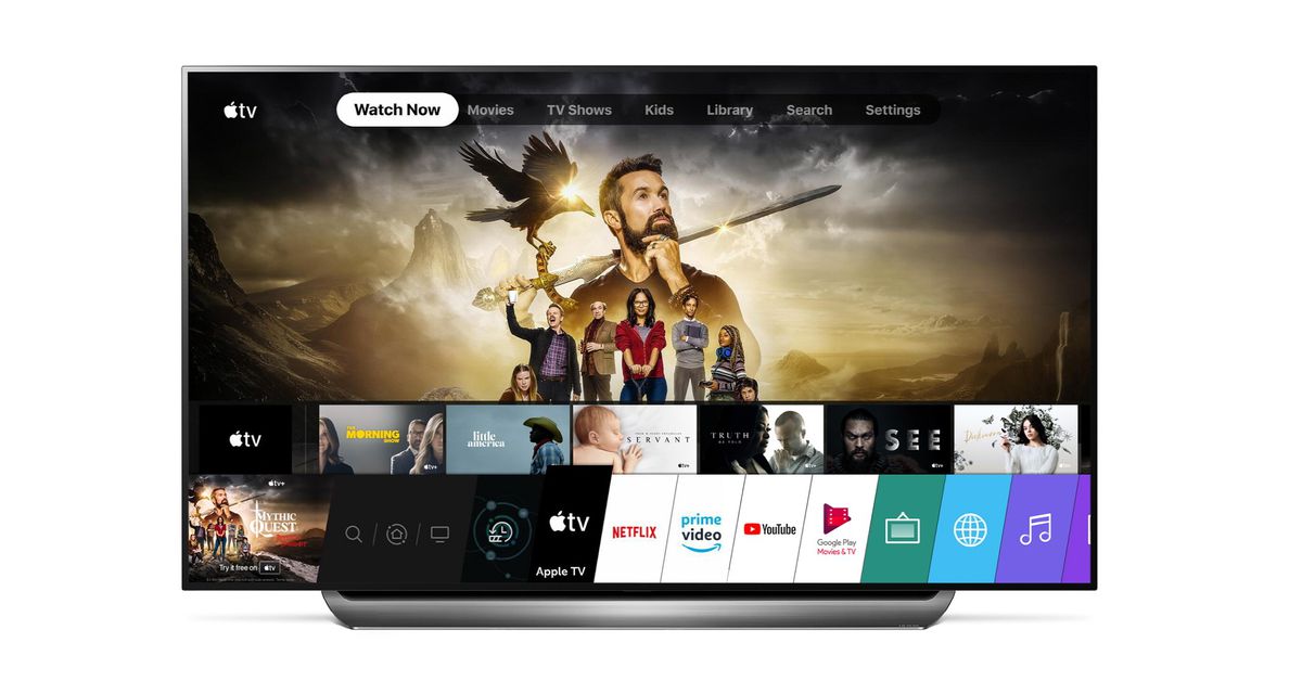 The Apple TV app is now available on LG’s 2019 TVs