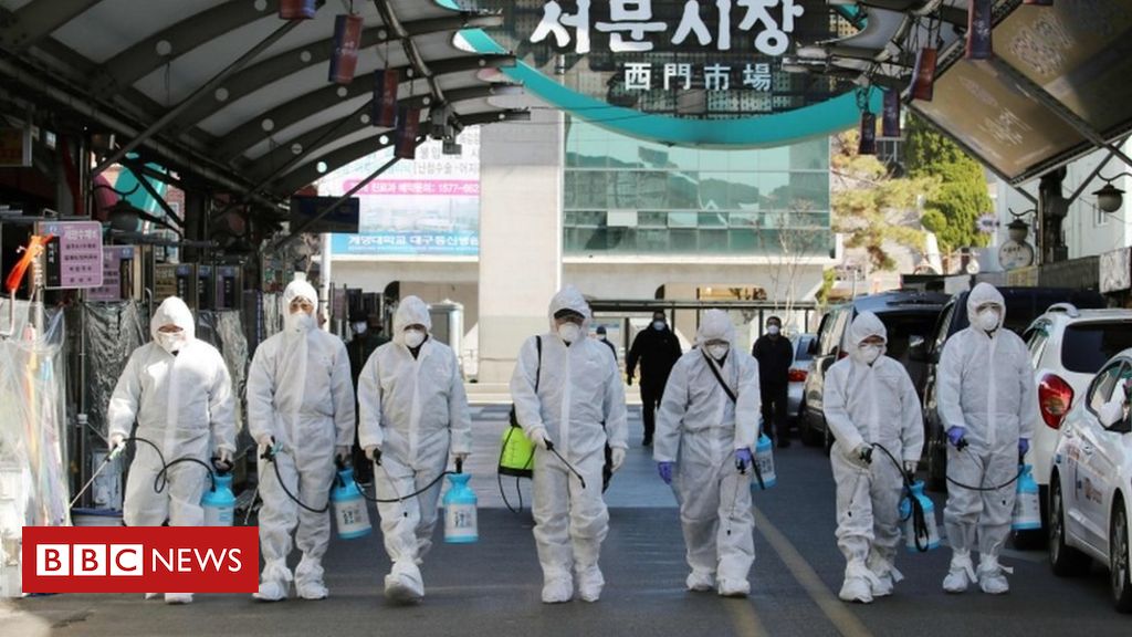 Coronavirus: South Korea declares highest alert as infections surge