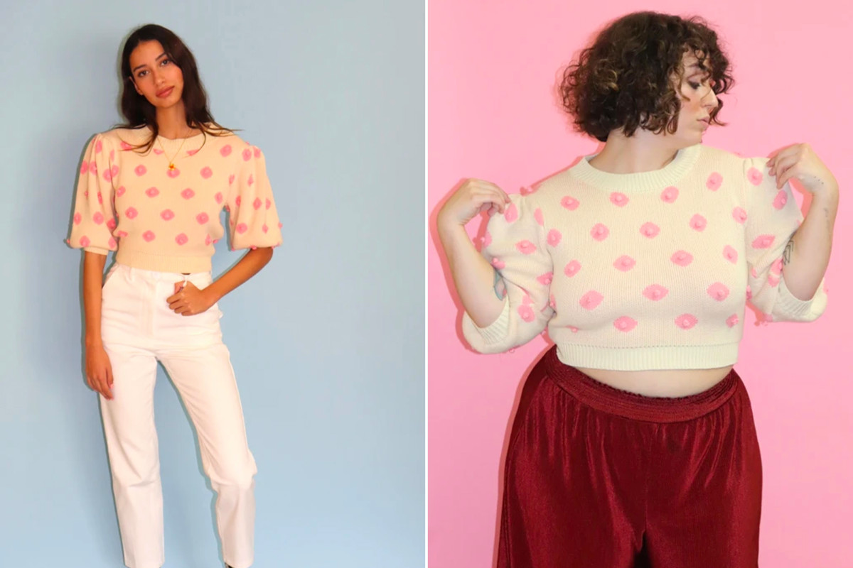 ‘Nipple’ sweater worn by Whitney Cummings sold out