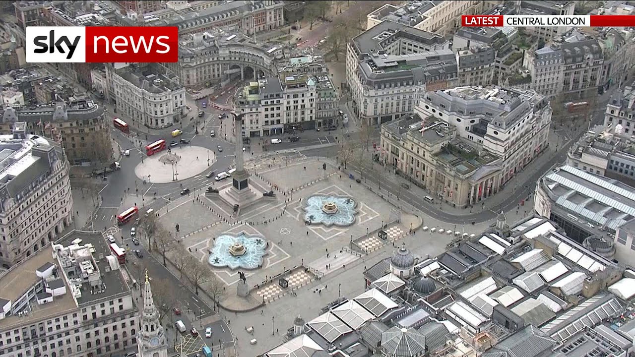 Coronavirus: Guidelines leave London deserted