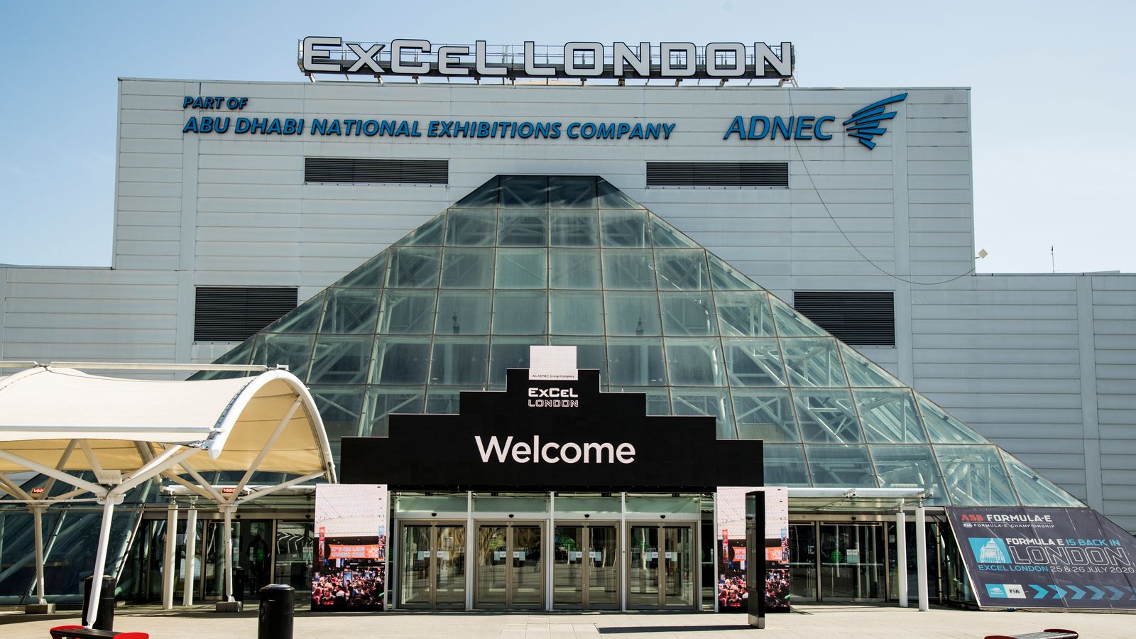 Coronavirus: Up to 10 more UK sites could become makeshift hospitals | UK News