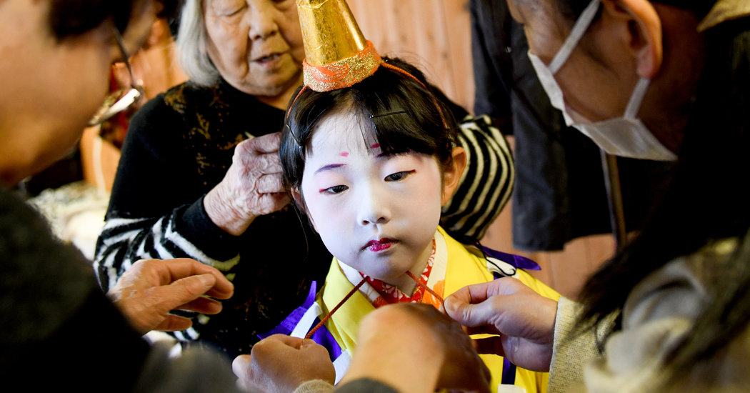 In Rural Japan, a 370-Year-Old Tradition Falls to One Child