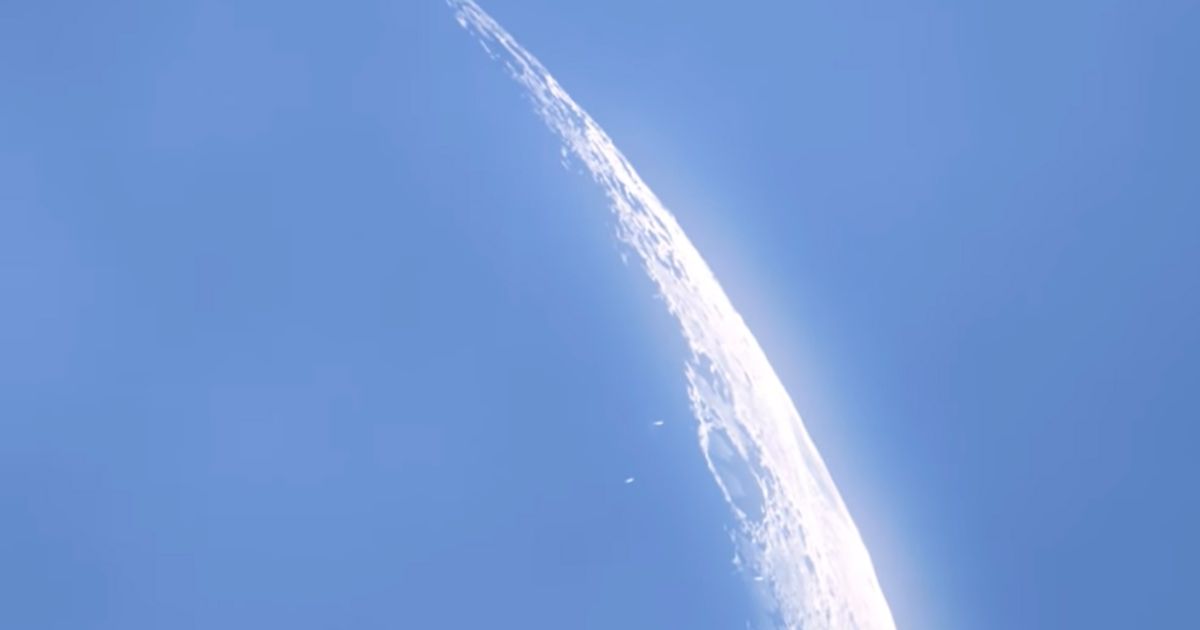 Mystery objects cast shadows across the moon in ‘one of the best UFO videos ever’