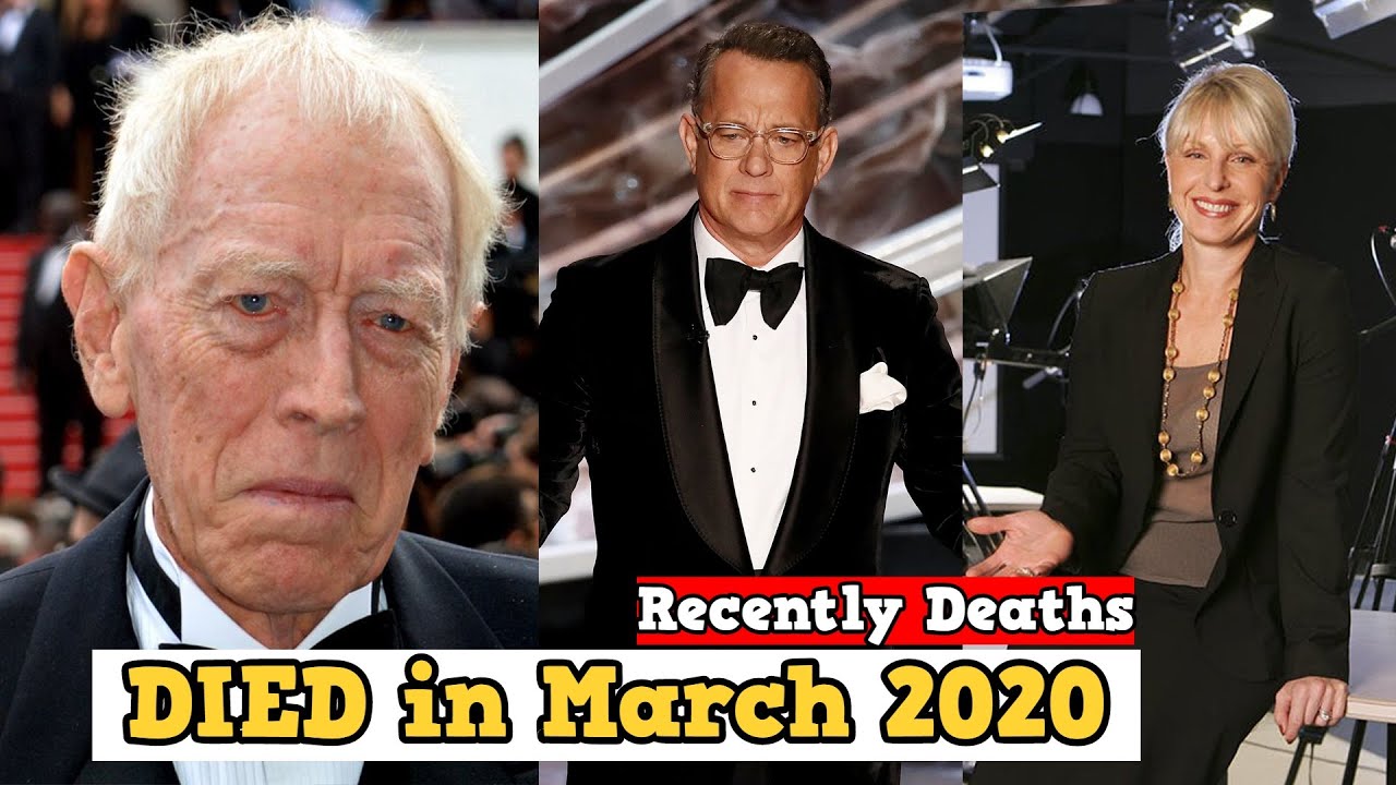 Famous Celebrities Who DIED in March 2020 || Passed Away in March 2020