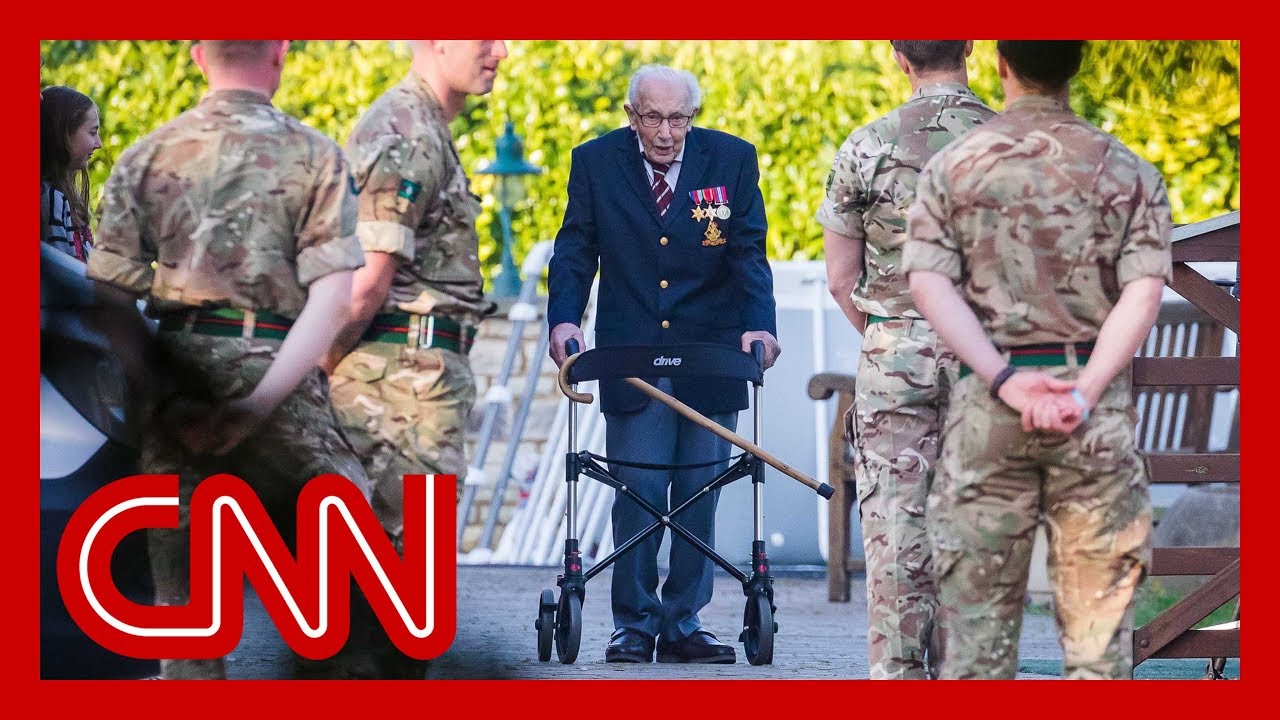 How this 99-year-old war vet raised millions to help fight coronavirus