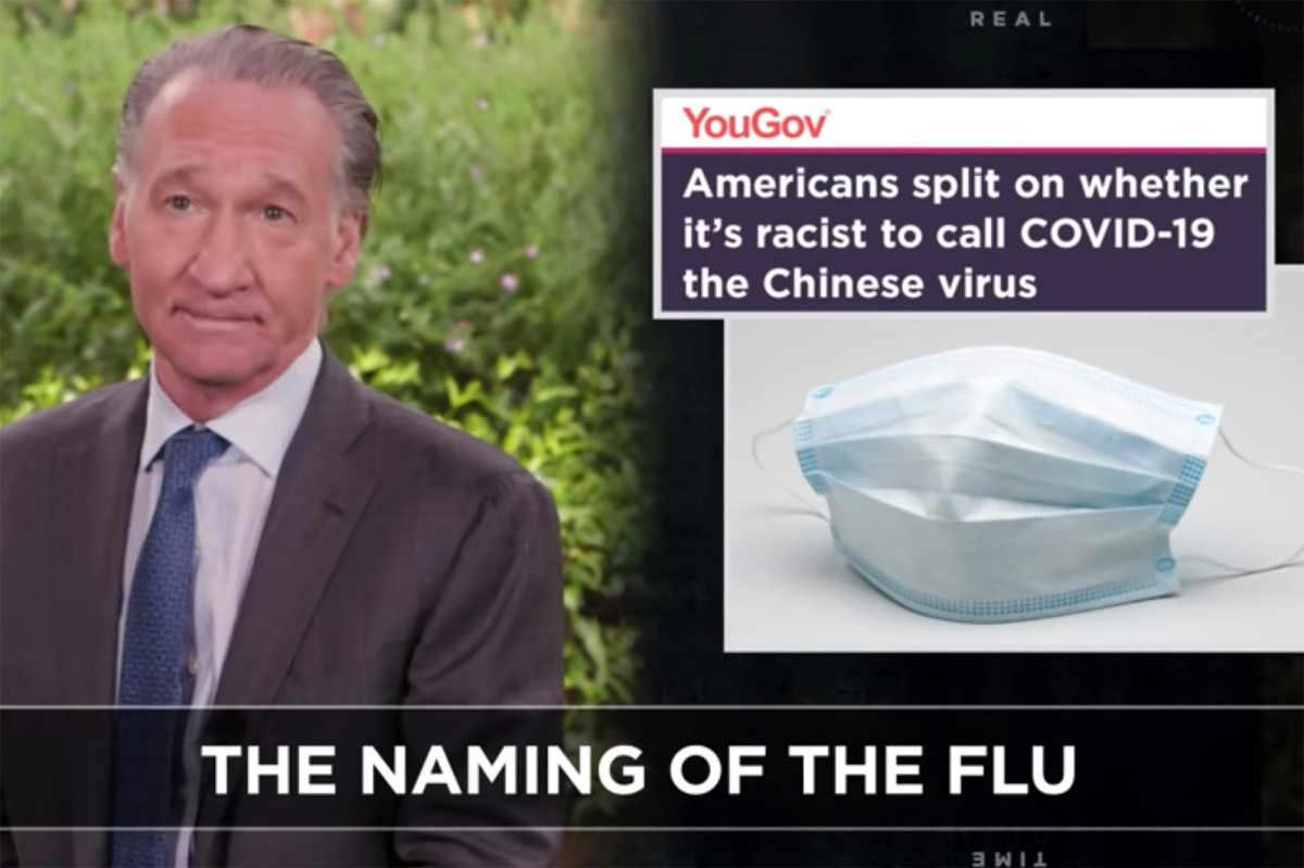Bill Maher defends calling coronavirus ‘Chinese virus’