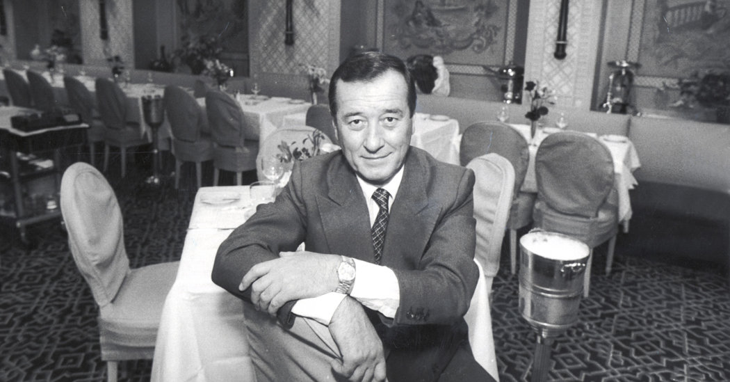 Sirio Maccioni, Whose Le Cirque Drew Manhattan’s Elite, Dies at 88