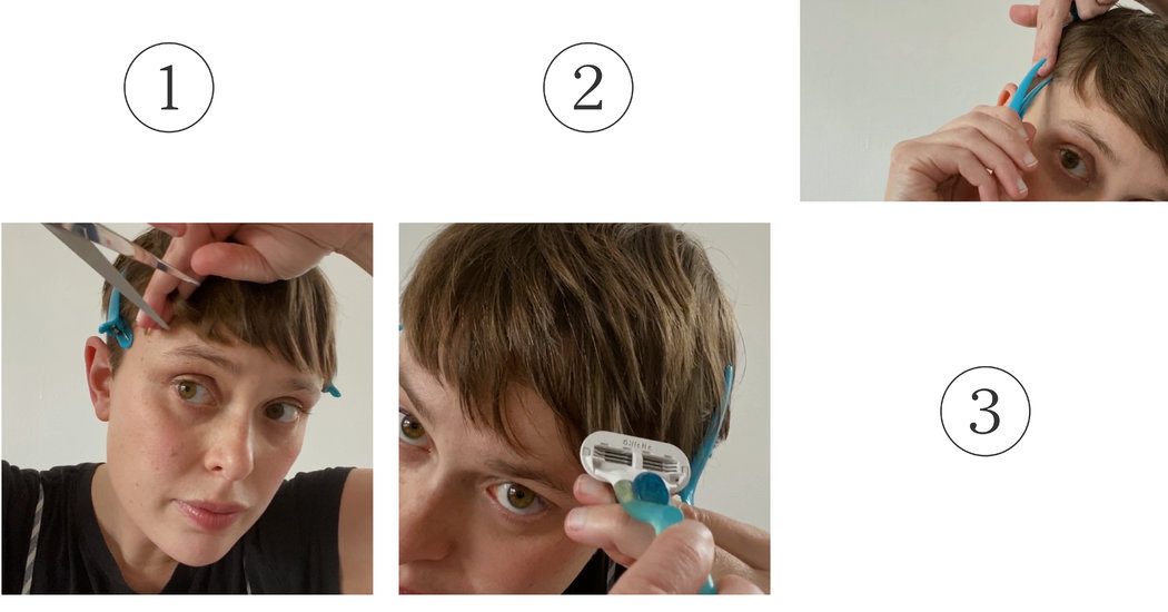 How to Cut Your Own Bangs