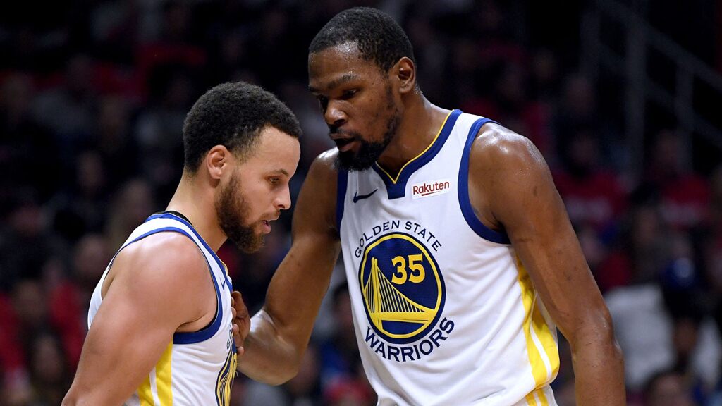 Kevin Durant accused Warriors’ reporter of inciting Steph Curry fan base, new book reveals