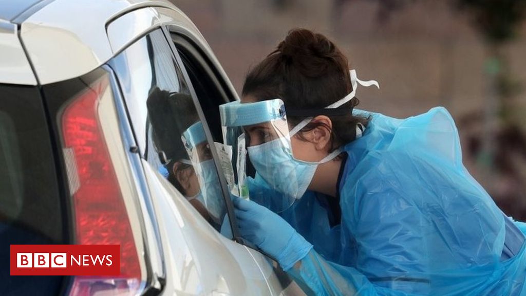 Coronavirus test online slots booked up within hour of site reopening