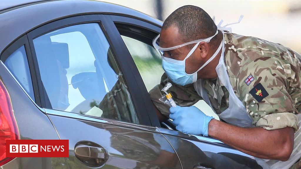 Coronavirus: Military to test key workers in mobile units