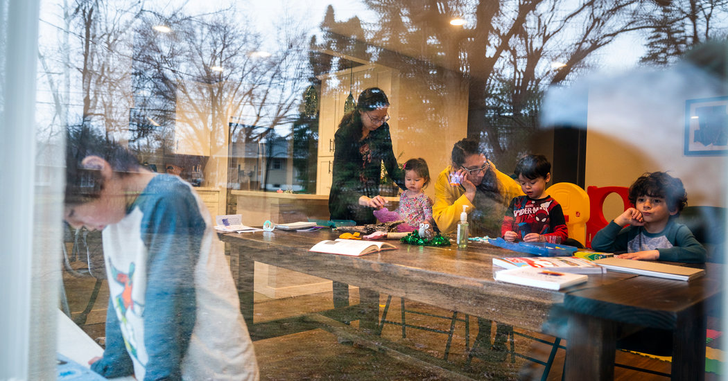 Nearly Half of Men Say They Do Most of the Home Schooling. 3 Percent of Women Agree.