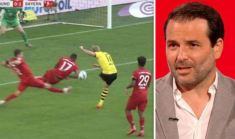 Borussia Dortmund vs Bayern Munich: VAR slammed after Erling Haaland robbed of penalty | Football | Sport