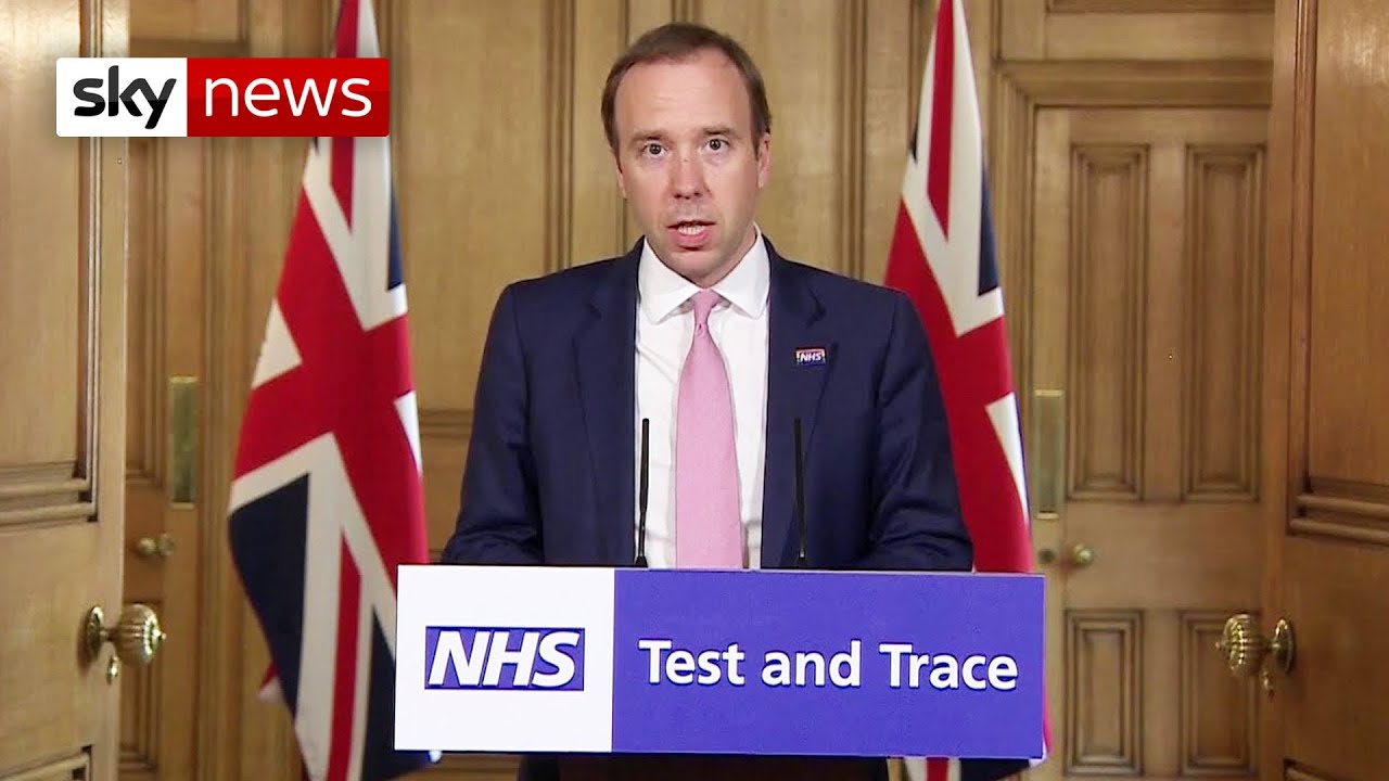 BREAKING: Coronavirus UK: Government launches test and trace programme for COVID-19