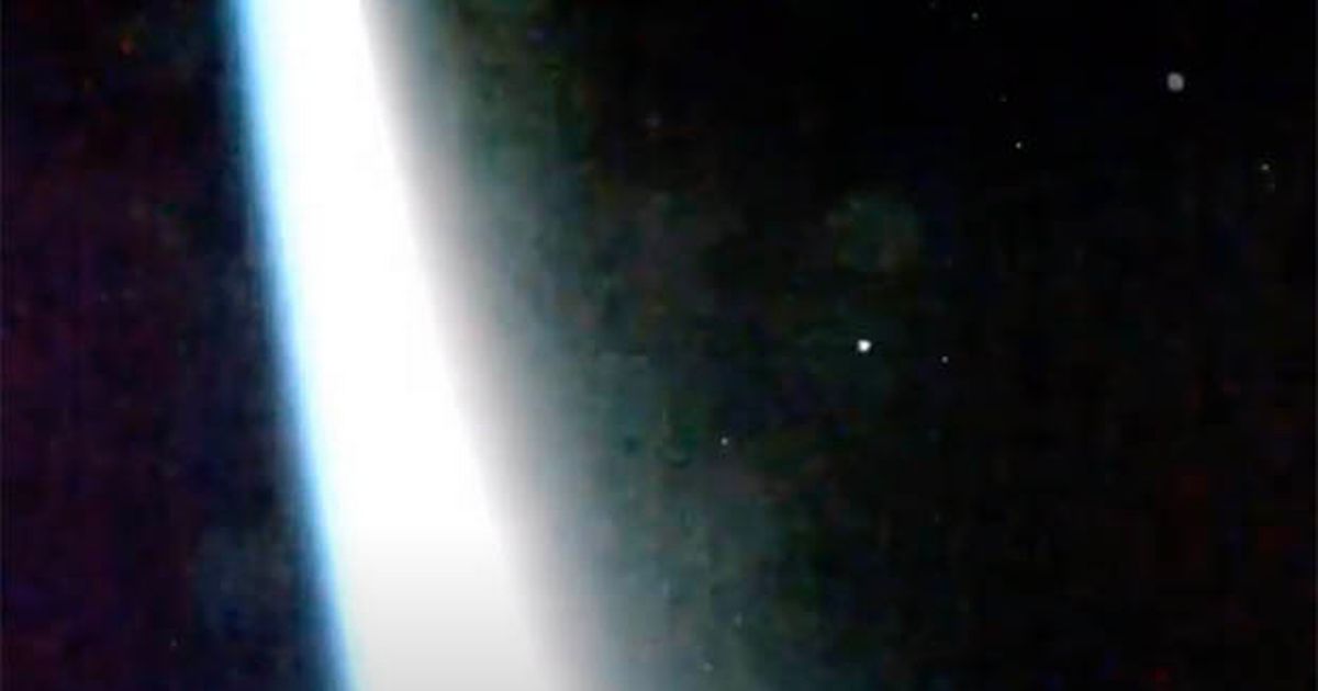 ISS frenzy as dozens of flashing objects spotted hurtling over Earth on live feed
